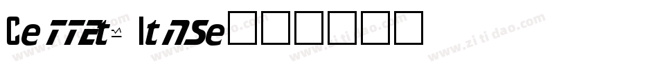 Kneebls Plain字体转换